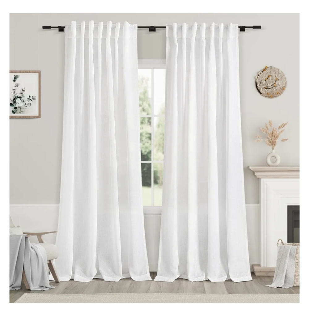 Elegant White Curtains